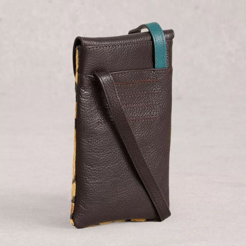 White Stuff Coco Leather Phone Bag image number 3